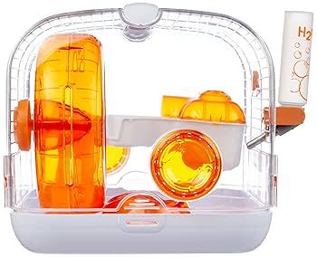Habitrail Cristal Hamster Cage - Small Animal Habitat with Accessories