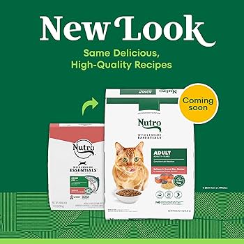 Nutro Wholesome Essentials Adult Dry Cat Food, Salmon & Brown Rice Recipe, 14 lb Bag