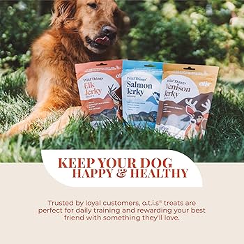 OTIS Wild Things Trainers Bison Recipe - Bite-Size Dog Training Treats - 4 oz