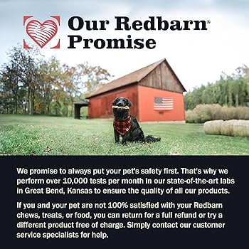 Redbarn Bully Bites Dog Treats - 10oz Bag, Natural Chews, Grain-Free