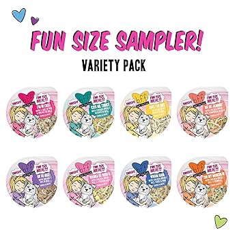 Weruva BFF Fun Size Meals Variety Pack Wet Dog Food - 8 x 2.75oz Cups