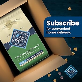 Blue Buffalo Life Protection Formula Adult Lamb and Brown Rice Dry Dog Food - 15 lb