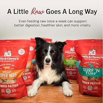Stella & Chewy's Absolutely Rabbit Dinner Patties - Grain-Free Freeze-Dried Raw Dog Food - 5.5 oz