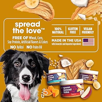Fruitables K9 Spread Peanut Butter & Banana Dog Treat - 7oz
