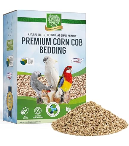 Sunseed Corn Cob Bedding - Small Animal Litter & Bedding - 1 cu ft / 25 lb