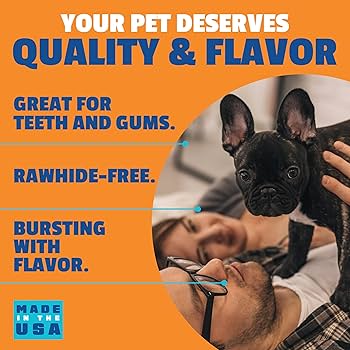 Etta Says! Flavor Fusion Dog Chew - Cheese & Bacon, 1.5 oz