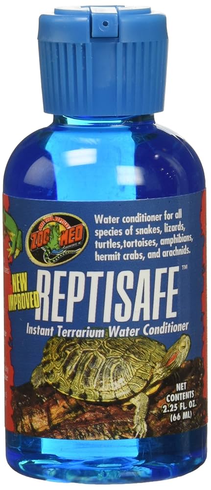 Zoo Med ReptiSafe Terrarium Water Conditioner - 2.25 oz, Reptile & Amphibian Safe