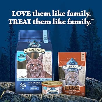 Blue Buffalo Wilderness Grain-Free Cat Treats, Chicken & Turkey, 2 oz Bag