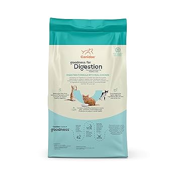 Canidae Goodness for Digestion, Premium Adult Dry Cat Food with Real Chicken, 5 lbs