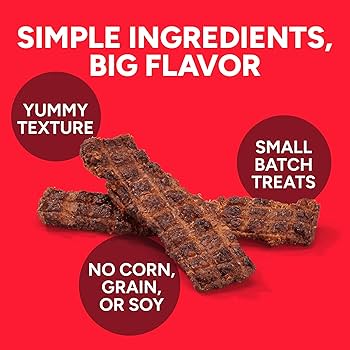 Cloud Star Wag More Bark Less Texas BBQ Beef Jerky Dog Treats, 10 oz