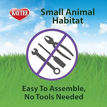 Kaytee My First Home Rabbit/Guinea Pig Starter Kit - 42" x 18" Complete Habitat