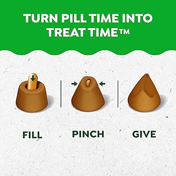 Greenies Pill Pockets for Capsules, Peanut Butter Flavor, 60 Count, 15.8 oz - Dog Treats
