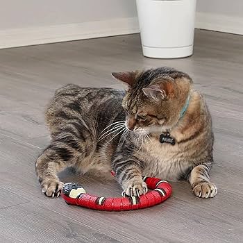 Ethical Pet SPOT Wigglin' Snake Cat Toy - 15 inch, Interactive Electronic Cat Toy