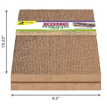 KONG 2pk Scratcher Refill - For Incline & Double Cat Scratchers - CS9 Refills