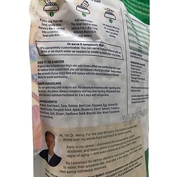 Dr. Marty Nature's Blend Radiant Select Freeze Dried Dog Food - 16 oz