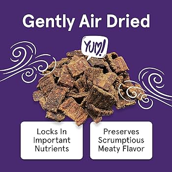 Real Meat Lamb & Liver Jerky Dog Treats - All Natural, Grain-Free - 12oz