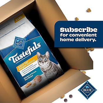 Blue Buffalo Tastefuls Weight Control Adult Dry Cat Food - Chicken & Brown Rice Recipe - 7 lbs