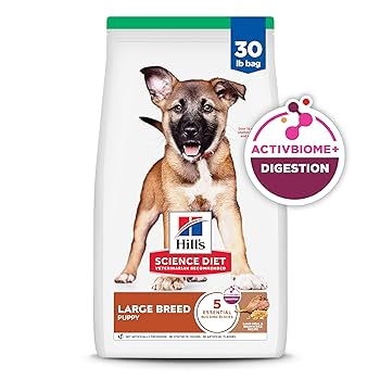 Hill's Science Diet Puppy Large Breed Lamb Meal & Brown Rice Recipe Dry Dog Food, 30 lb Bag