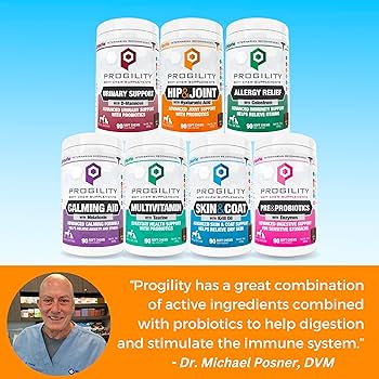 Nootie Progility Mini Allergy & Immune Dog Supplement - 60 Soft Chews with Colostrum