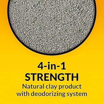 Purina Tidy Cats 4-in-1 Strength Clumping Cat Litter - Low Dust, Odor Control - 35 lb Pail