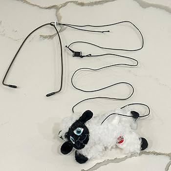 SPOT A-Door-Able Baa Baa Black Sheep Cat Toy - Hanging Catnip Toy