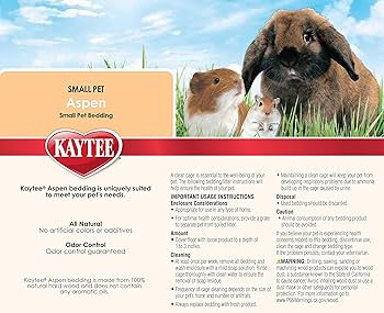 Kaytee Aspen Bedding - Small Pet, 8 cu ft - Natural, Odor Control, Cage & Habitat Litter