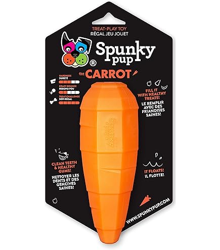 Spunky Pup Banana Treat Dispensing Dog Toy - Durable Rubber, Promotes Healthy Teeth