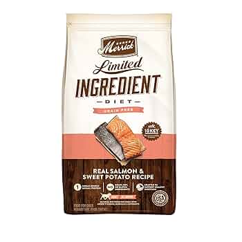 Merrick Limited Ingredient Diet Grain Free Salmon & Sweet Potato Dry Dog Food, 4 lb