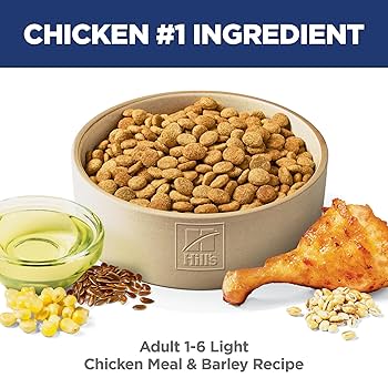 Hill's Science Diet Adult Light Chicken & Barley Dry Dog Food, 30 lb Bag