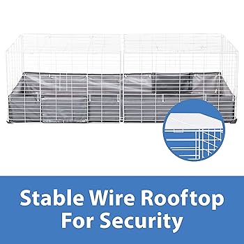 Kaytee Open Living Rooftop Add-On - 48" x 24" - For Rabbit & Guinea Pig Habitats