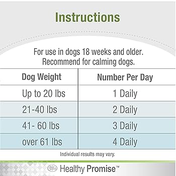 Four Paws Healthy Promise Calming Soft Chews for Dogs, Liver Flavor, 90 Count