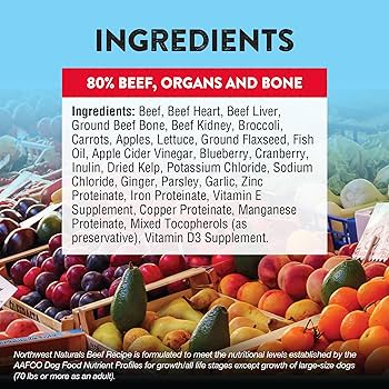 Northwest Naturals Dog Freeze-Dried Beef Nuggets 12oz