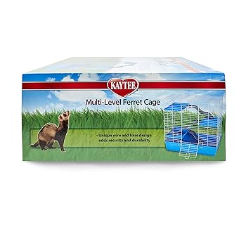 Kaytee My First Home Multi-Level Ferret Cage 30x18x29 Small Animal Habitat