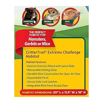 Kaytee CritterTrail Extreme Challenge Habitat - Small Animal Home