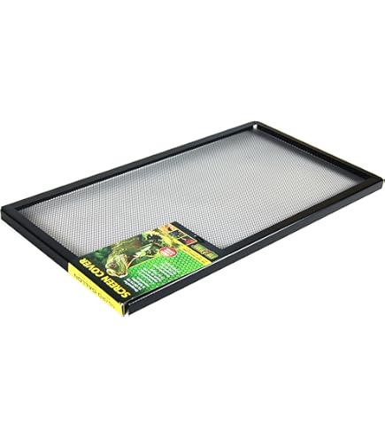 Exo Terra Screen Cover - 20-29 Gallon Terrarium Top - 30 x 12 inch Reptile Tank Lid