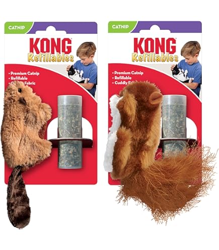 KONG Twisted Boa Teaser Cat Toy - Active Catnip Toy, Assorted Colors