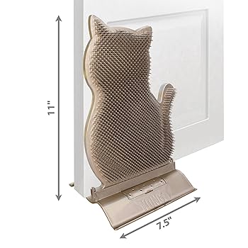 KONG Connects Kitty Comber - Self-Grooming Cat Toy - Massages & Satisfies Grooming Instincts