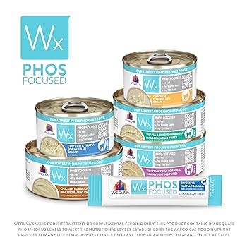 Weruva Wx Phos Focused Lickable Cat Treats - Chicken & Tilapia - 5pk