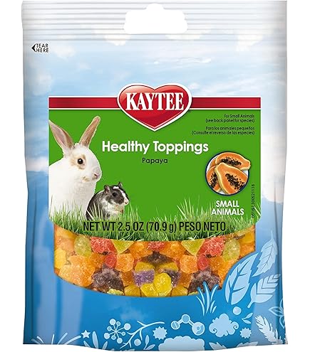 Kaytee Fiesta Healthy Toppings Mixed Fruit Treat for Small Animals - 1.6 oz