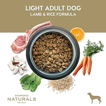 Diamond Naturals Light Adult Dog Food - Lamb Meal & Rice Formula - 30 lb Bag