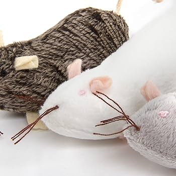 Petlinks Lil Creepers Mice Refillable Catnip Toy, 3-Pack