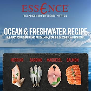 Essence Ocean & Freshwater Recipe Dry Cat Food - 10 lb Bag, Grain-Free, High Protein