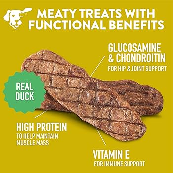 Dogswell Hip & Joint Grain-Free Chicken Grillers Dog Treats, 12 oz