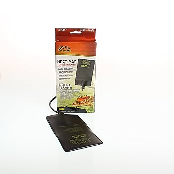 Zilla Heat Mat Terrarium Heater - Mini 4W - 4 x 7 Inch - 1-5 Gallon Tank Pad