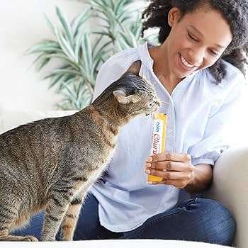 Inaba Churu Cat Treats Tuna Variety, 50 Tubes - Lickable, Grain-Free Puree with Vitamin E & Taurine
