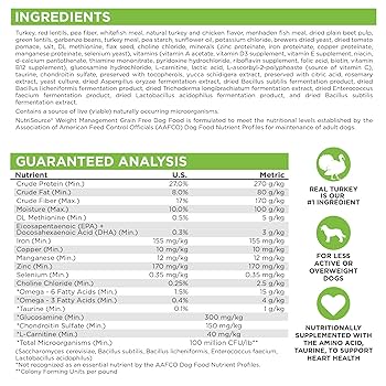 NutriSource Grain Free Weight Management Dry Dog Food - Turkey, Whitefish & Menhaden Fish Meal - 12 lb Bag