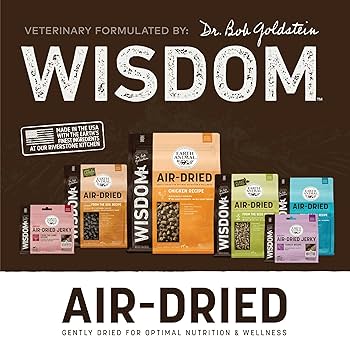 Earth Animal Wisdom Air-Dried Jerky From The Land Recipe Dog Treats, 4 oz