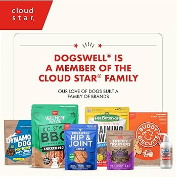 Dogswell Hip & Joint Grain-Free Duck Grillers Dog Treats, 10 oz Pouch