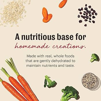 The Honest Kitchen Dehydrated Whole Grain Veggie & Fruit Base Mix Dog Food - 7 lb Box (Just Add Protein)