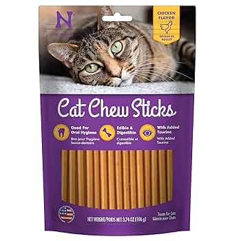 N-Bone Cat Chew Treats 3.74 oz - Chicken Flavor Dental Chews for Cats